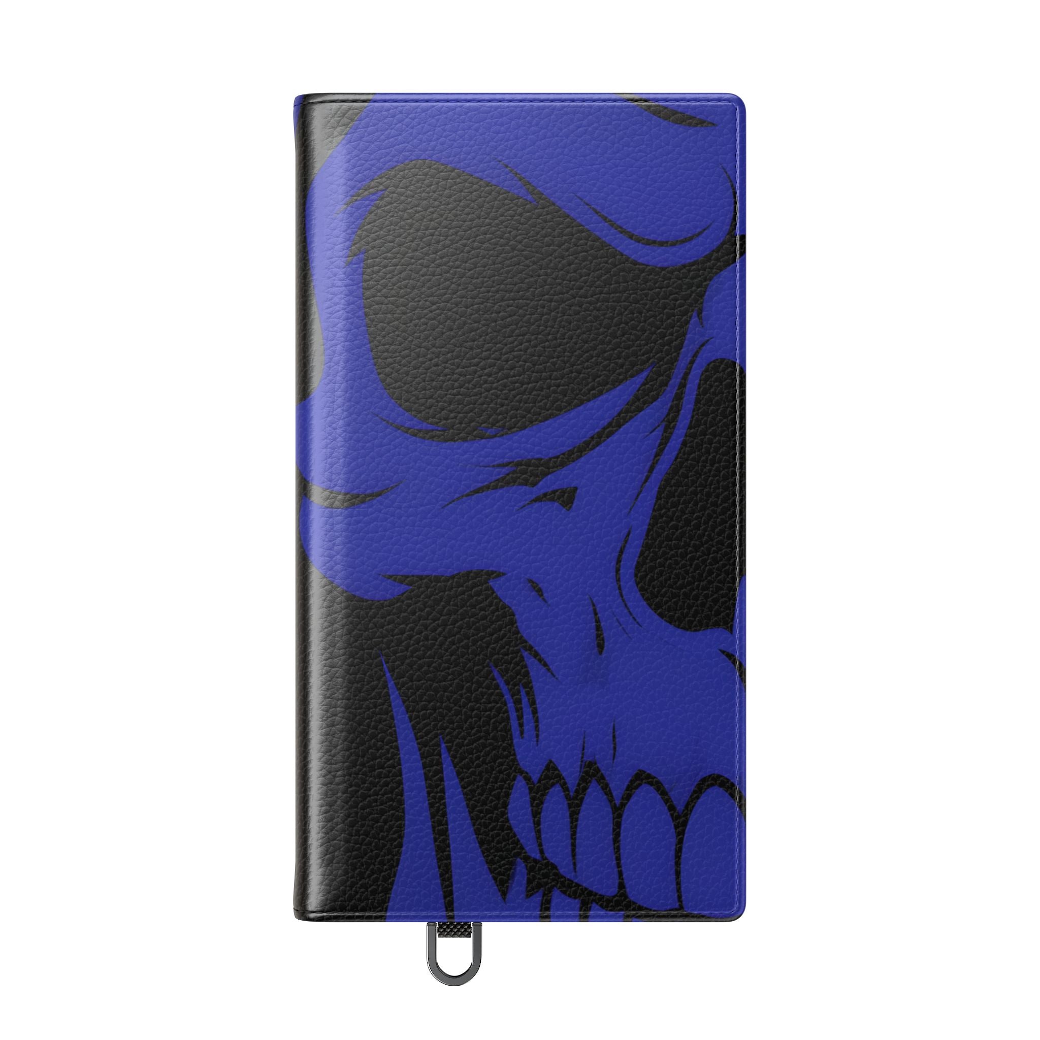 Dual Skulls RedBlue - Samsung S24 Ultra Case - Wallet
