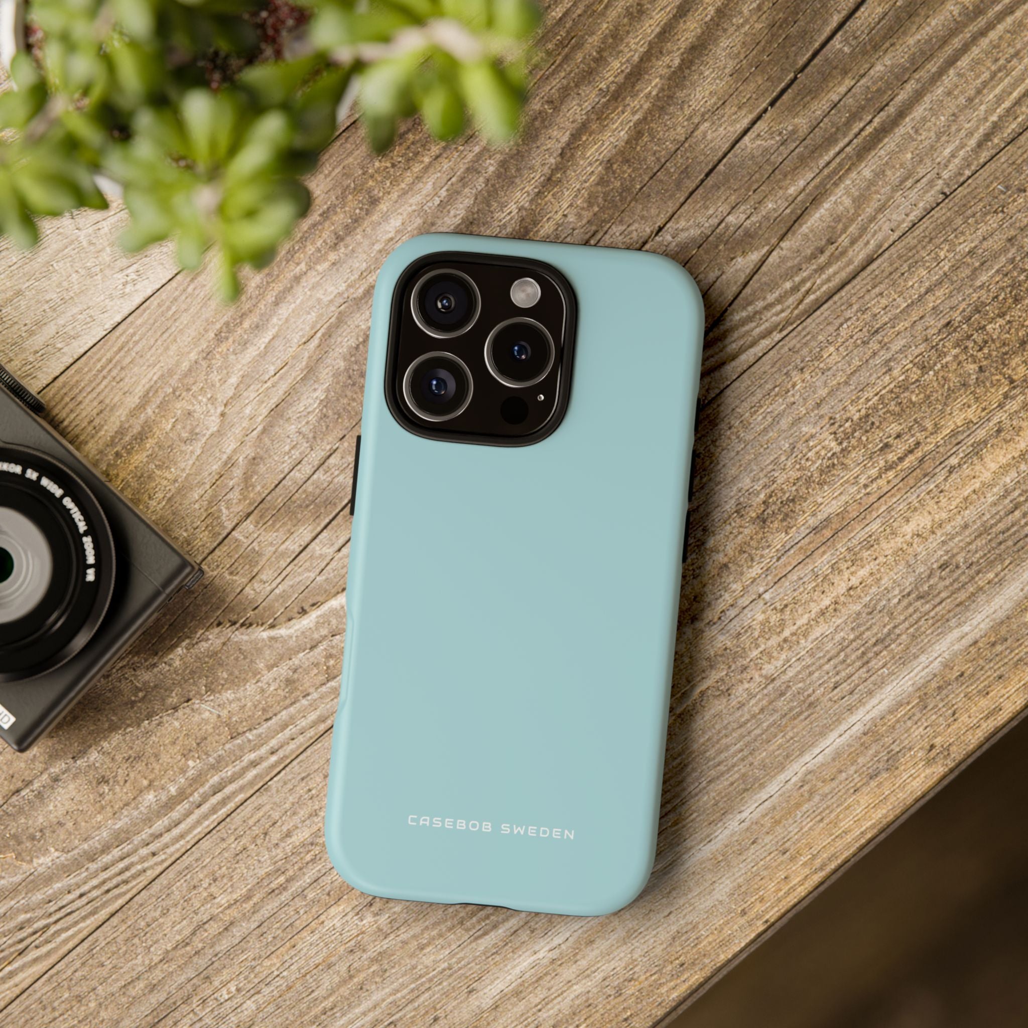 Powder Blue iPhone 16 - Tough Phone Case