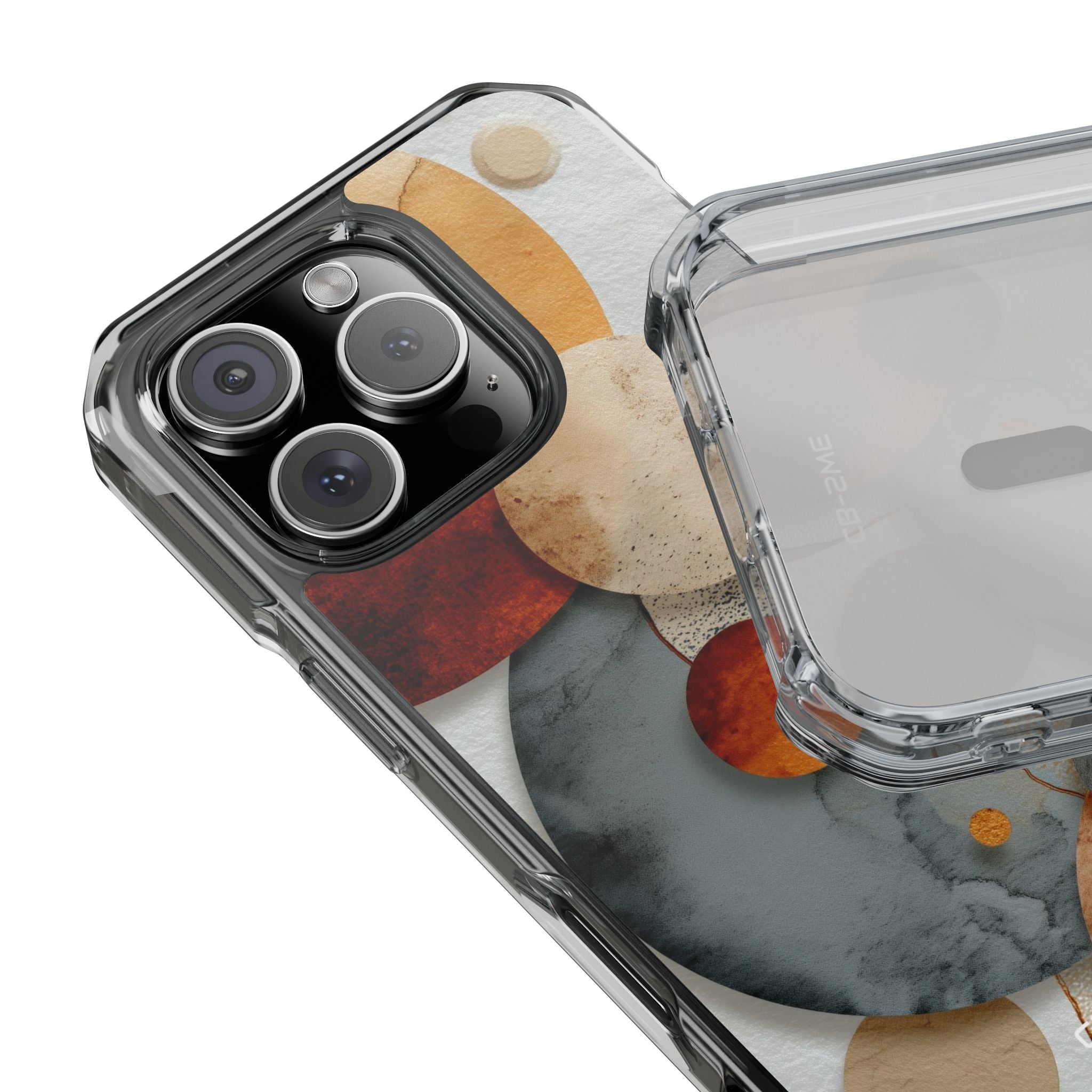 Circles Embrace Warmth iPhone Case - Impact