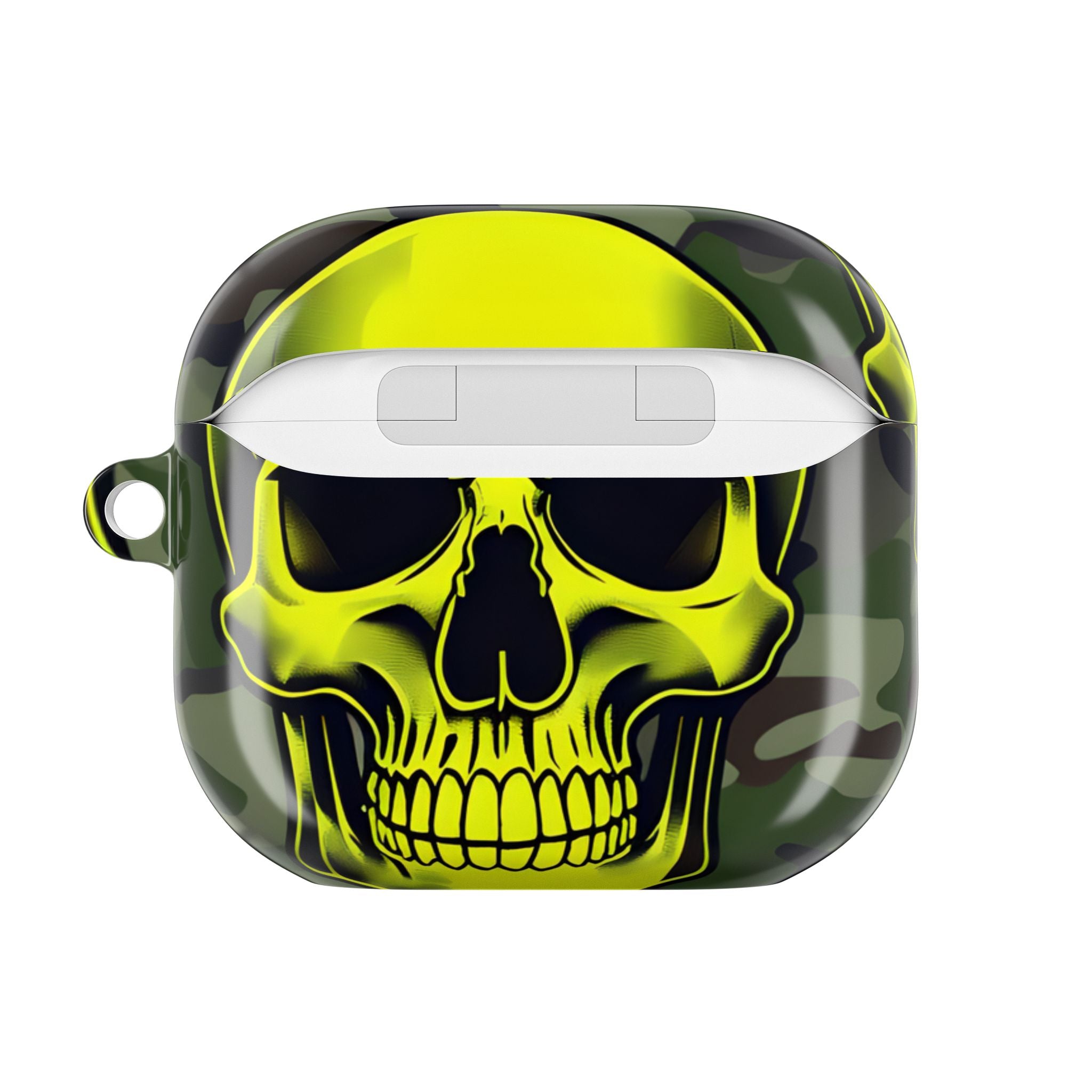 Neon Skull Camo - AirPods Case