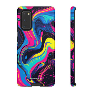 Pantone Neon Patterns | Phone Case for Samsung (Protective Case)