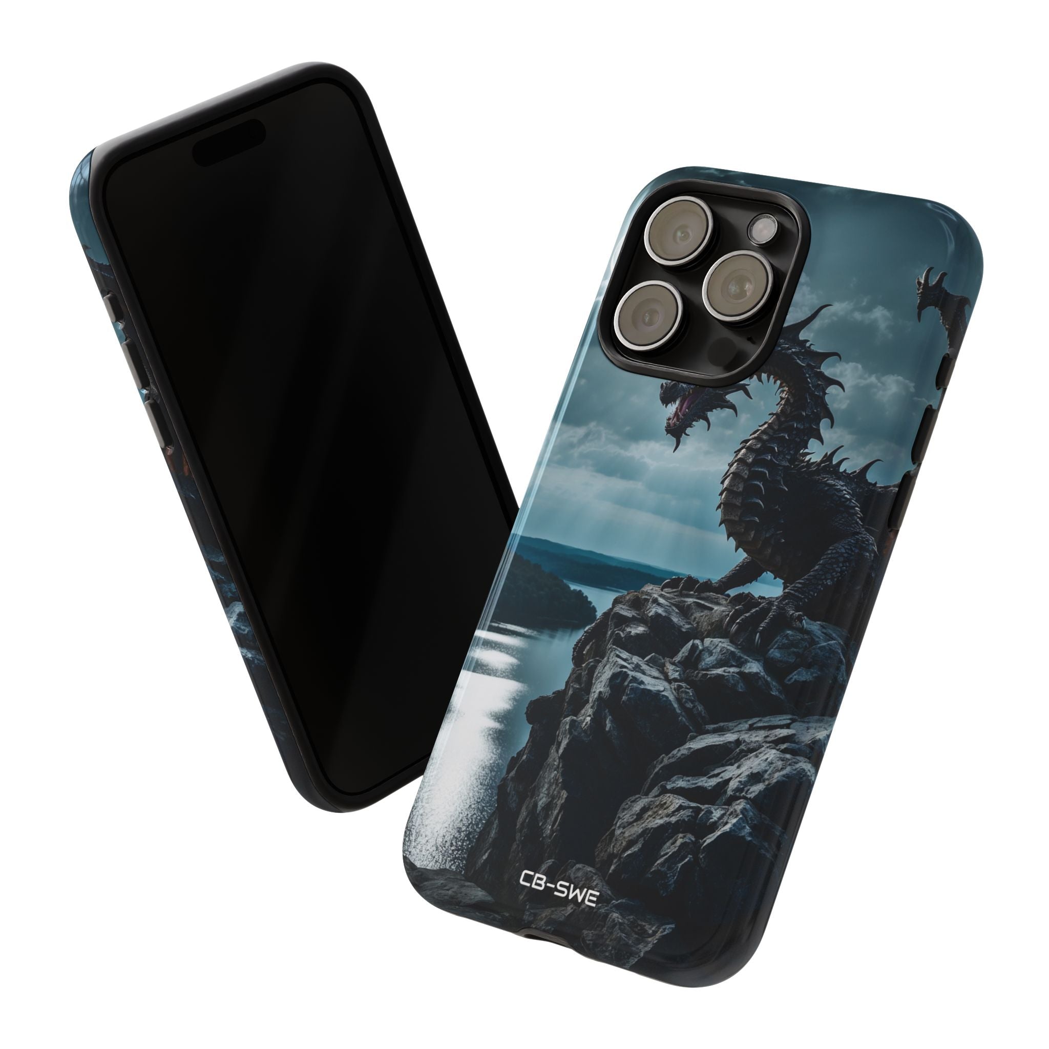 Dragon Soars Moonlight - iPhone Case