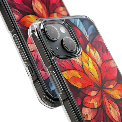 Flame Blossoms Glow iPhone Case - Impact