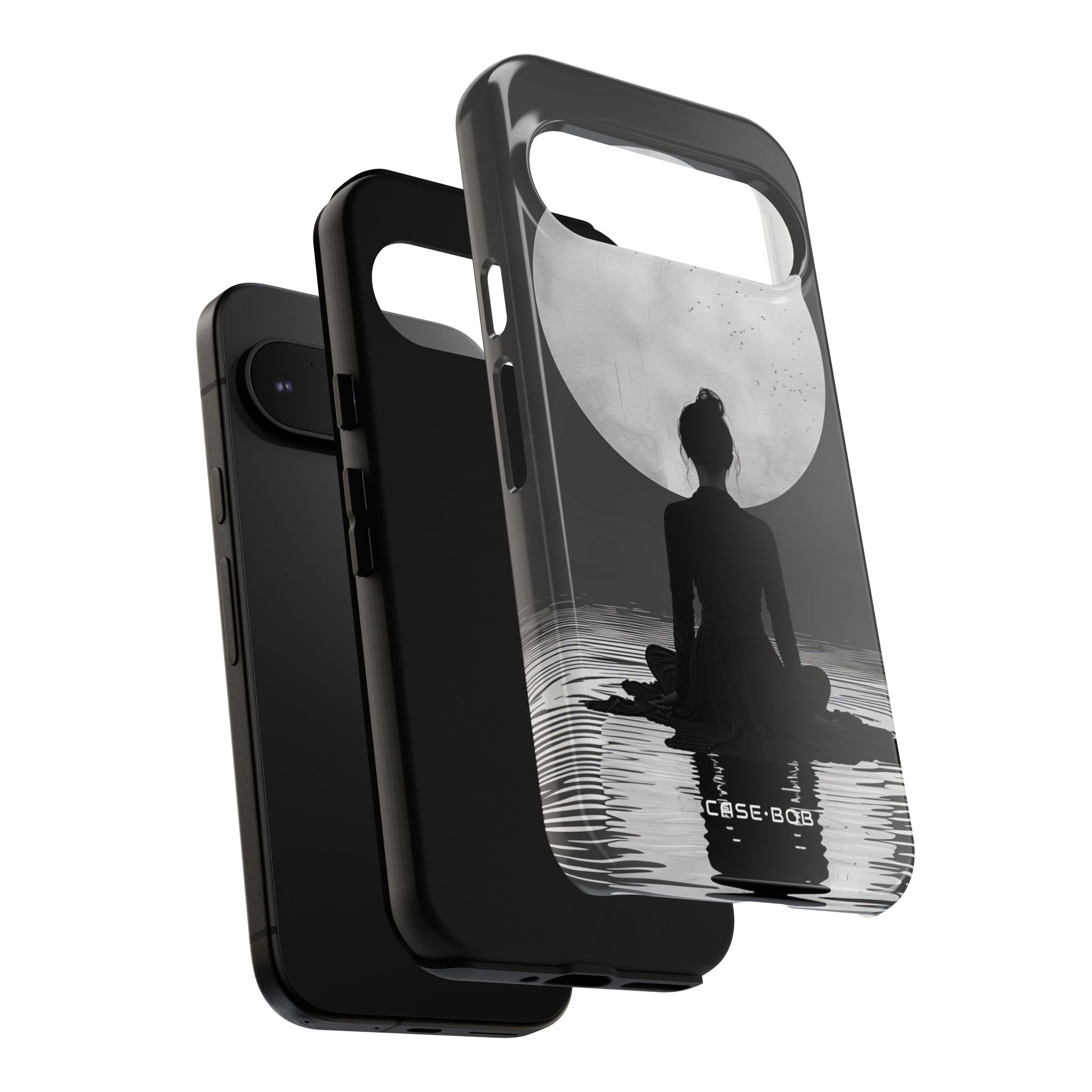 Silhouette Moonlight Google Pixel 9 Case - Tough