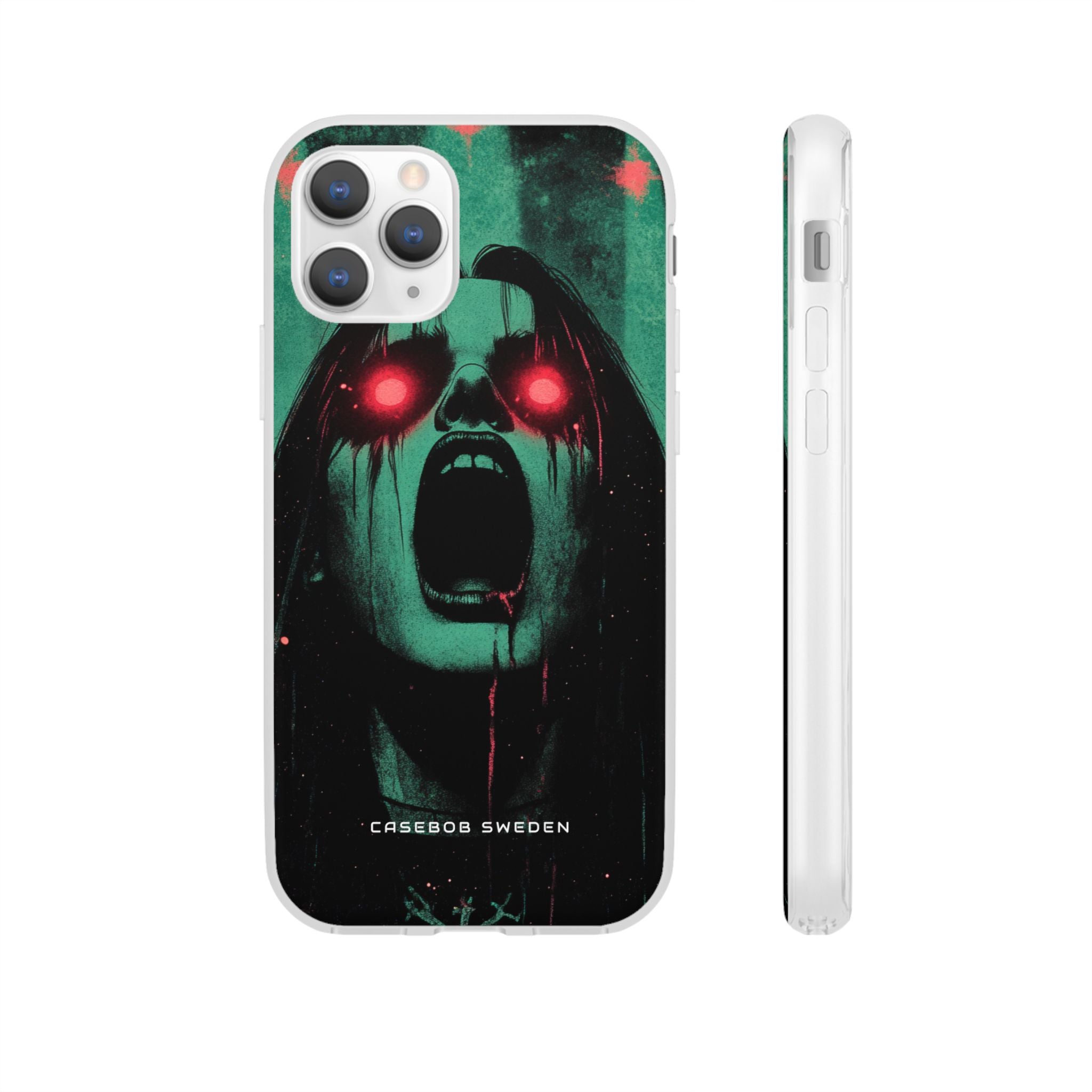 Haunting Glow of Gothic Eyes iPhone 11 - Flexi Phone Case