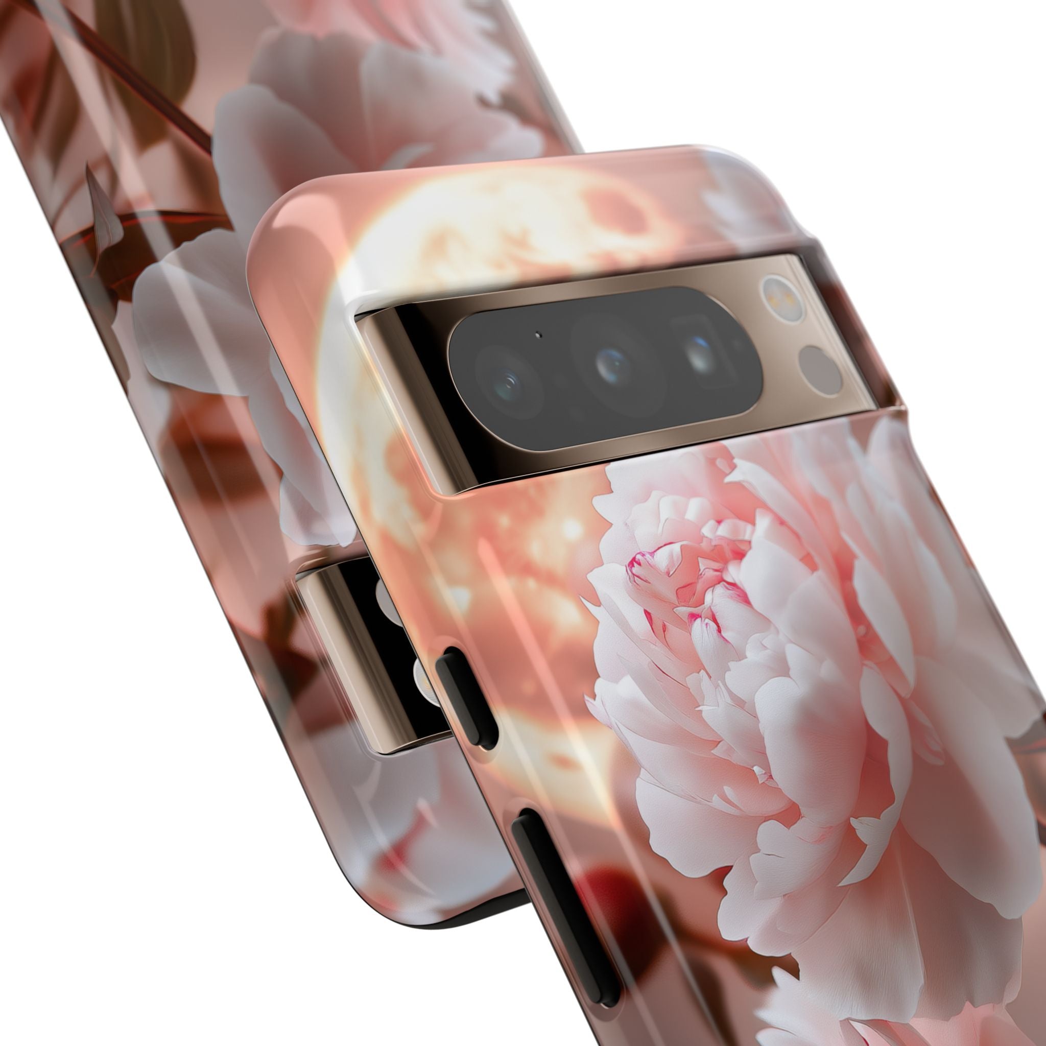 Peony Moonlight Google Pixel 8 Pro Case - Tough