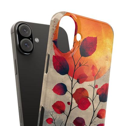 Sunlit Branch - Slim iPhone 16 Phone Case