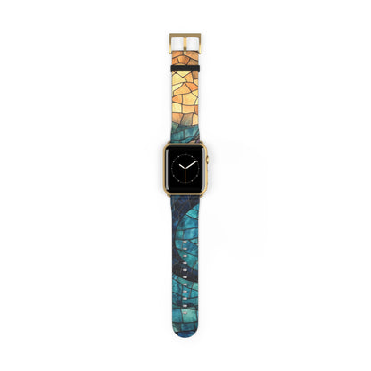 Blue Whale Mosaic - Watch Band
