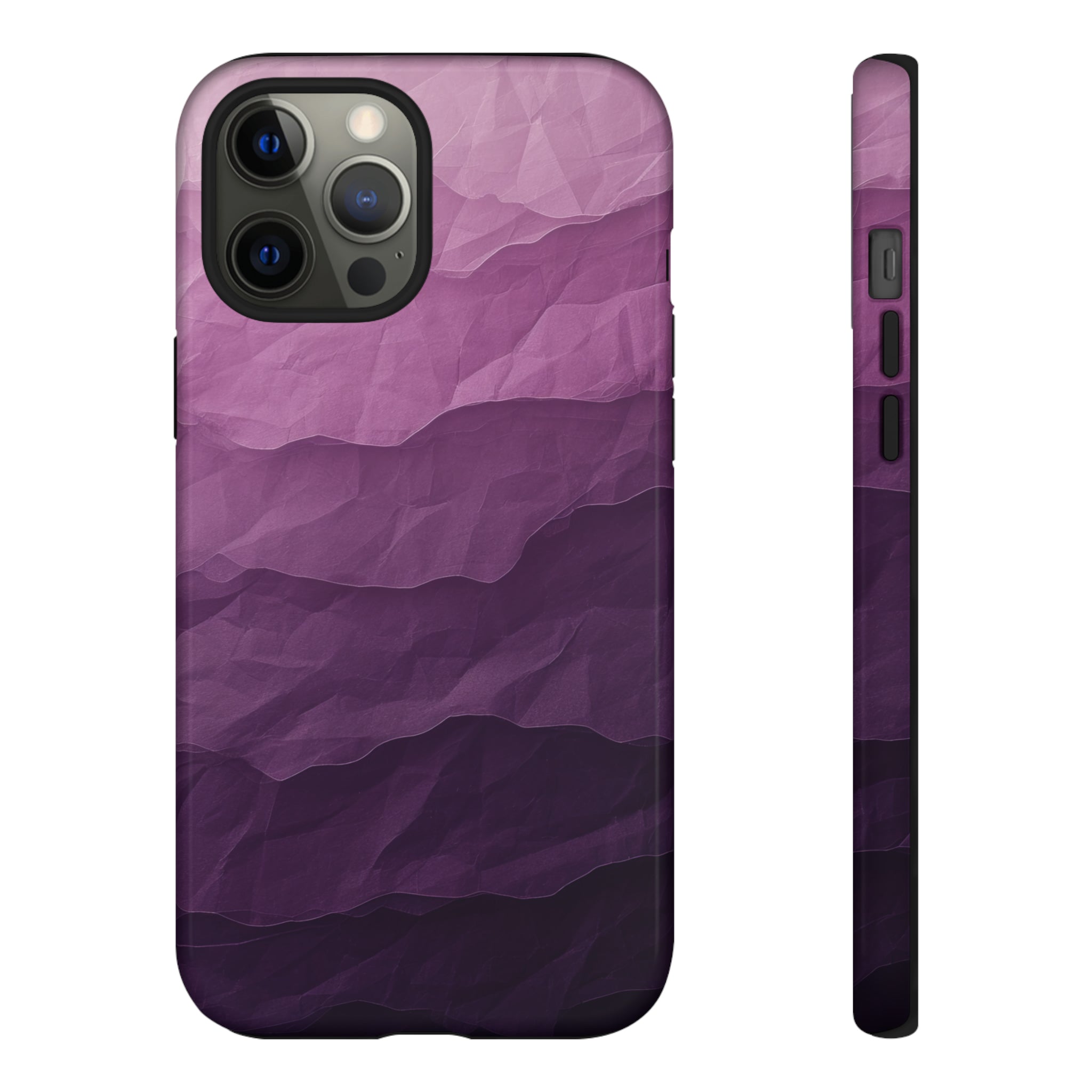 Lilac to Plum Gradient - Protective Phone Case