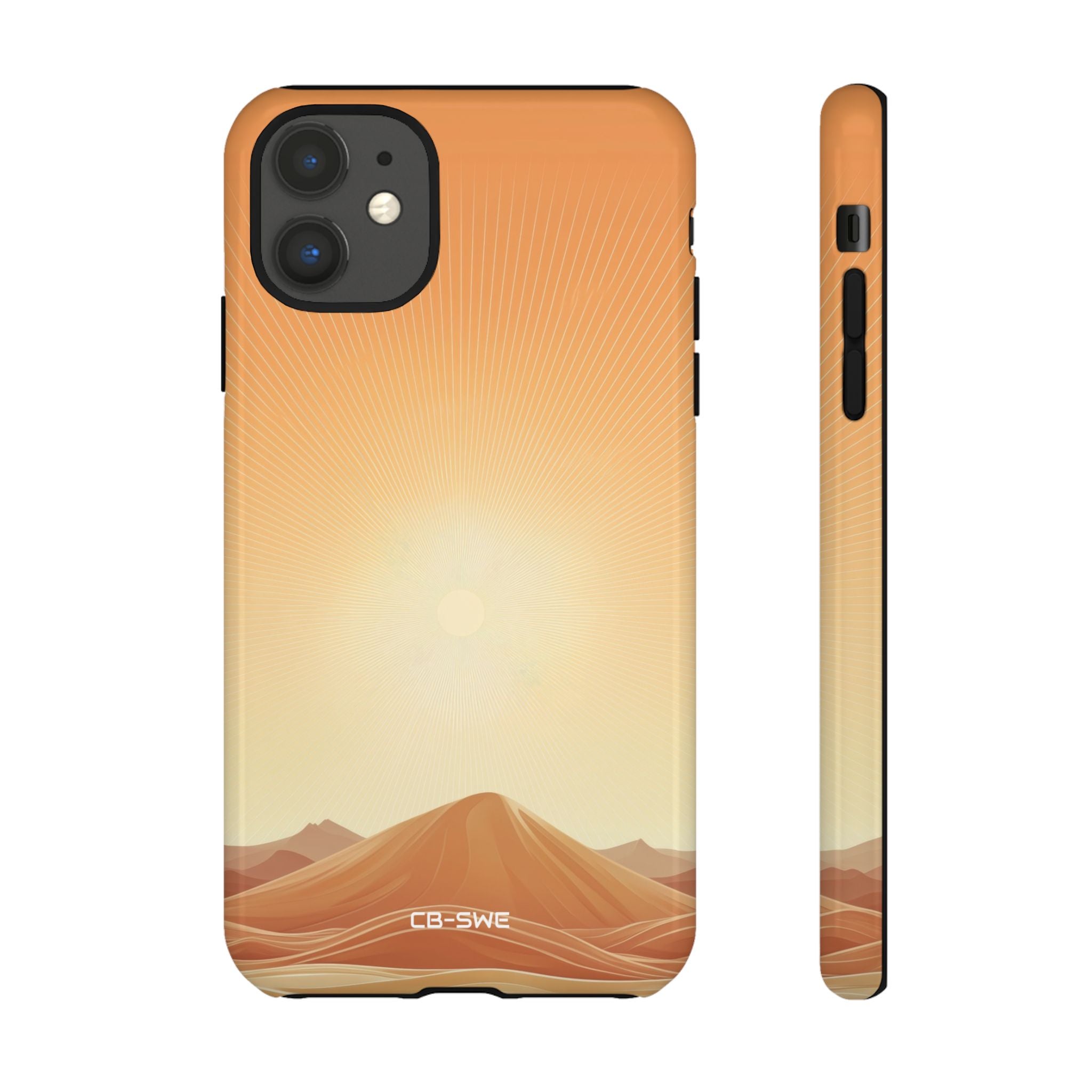 Desert Embraces Light - iPhone Case