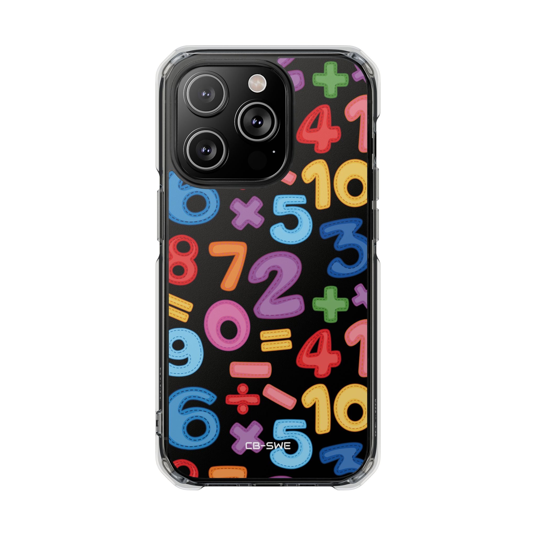 Math Symbols Play iPhone Case - Impact