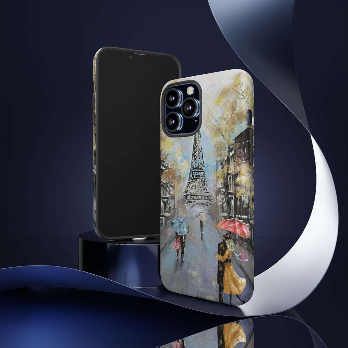 Oil Painting - Paris - Protective Phone Case