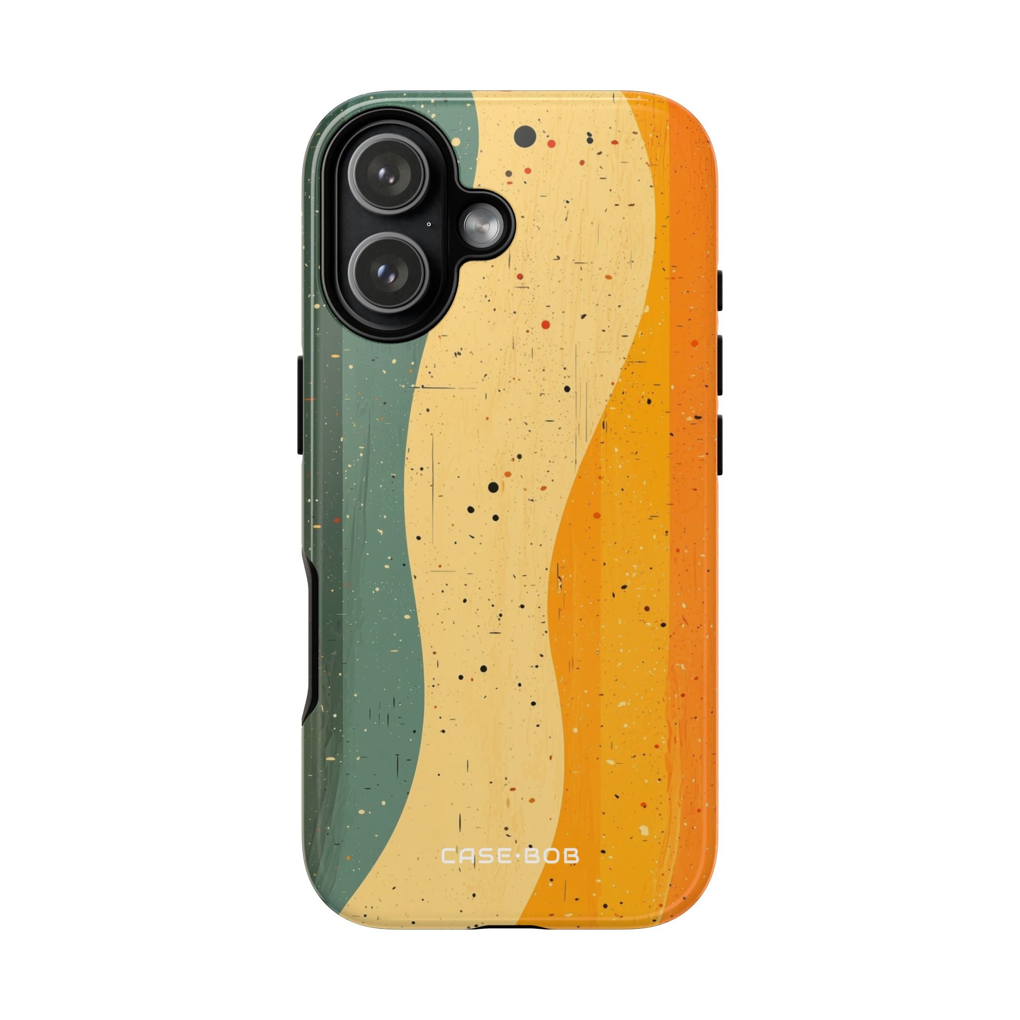 Wavy Forest Veil iPhone 17 Case - Tough