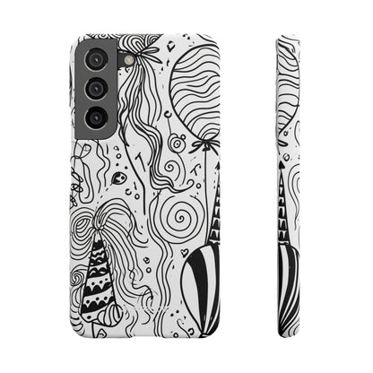 Whimsical Festivity | Slim Phone Case for Samsung