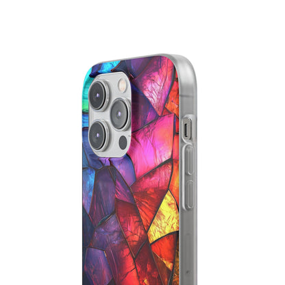 Cracked Prism iPhone 14 Pro Case - Soft