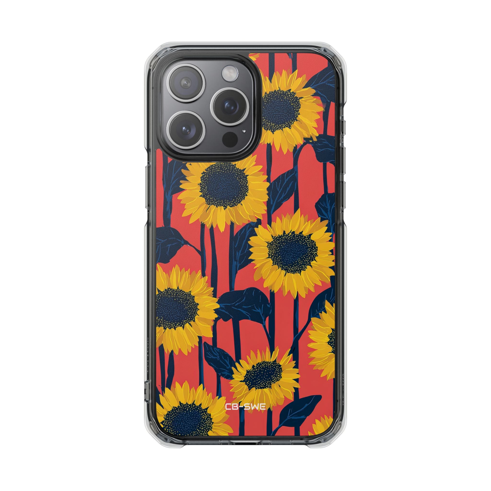 Vibrant Sunflower Rhythm iPhone Case - Impact