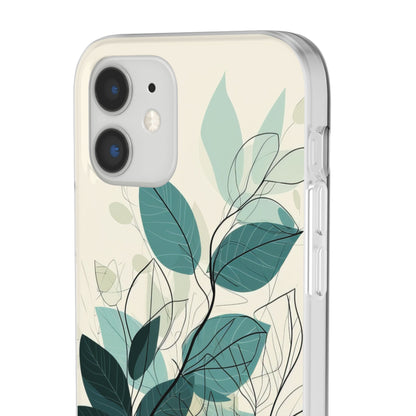 Teal Tranquility | Flexible Phone Case for iPhone