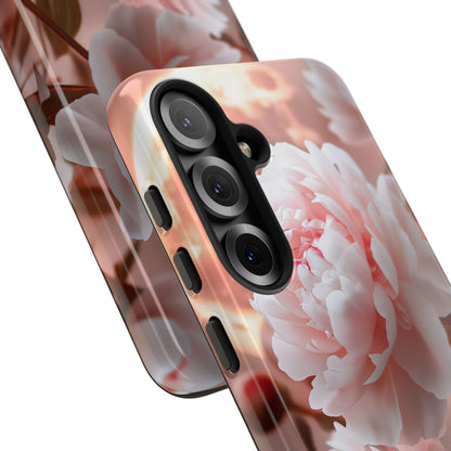 Peony Moonlight Samsung S25 Case - Tough