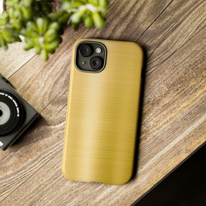 Gold Metal - Protective Phone Case