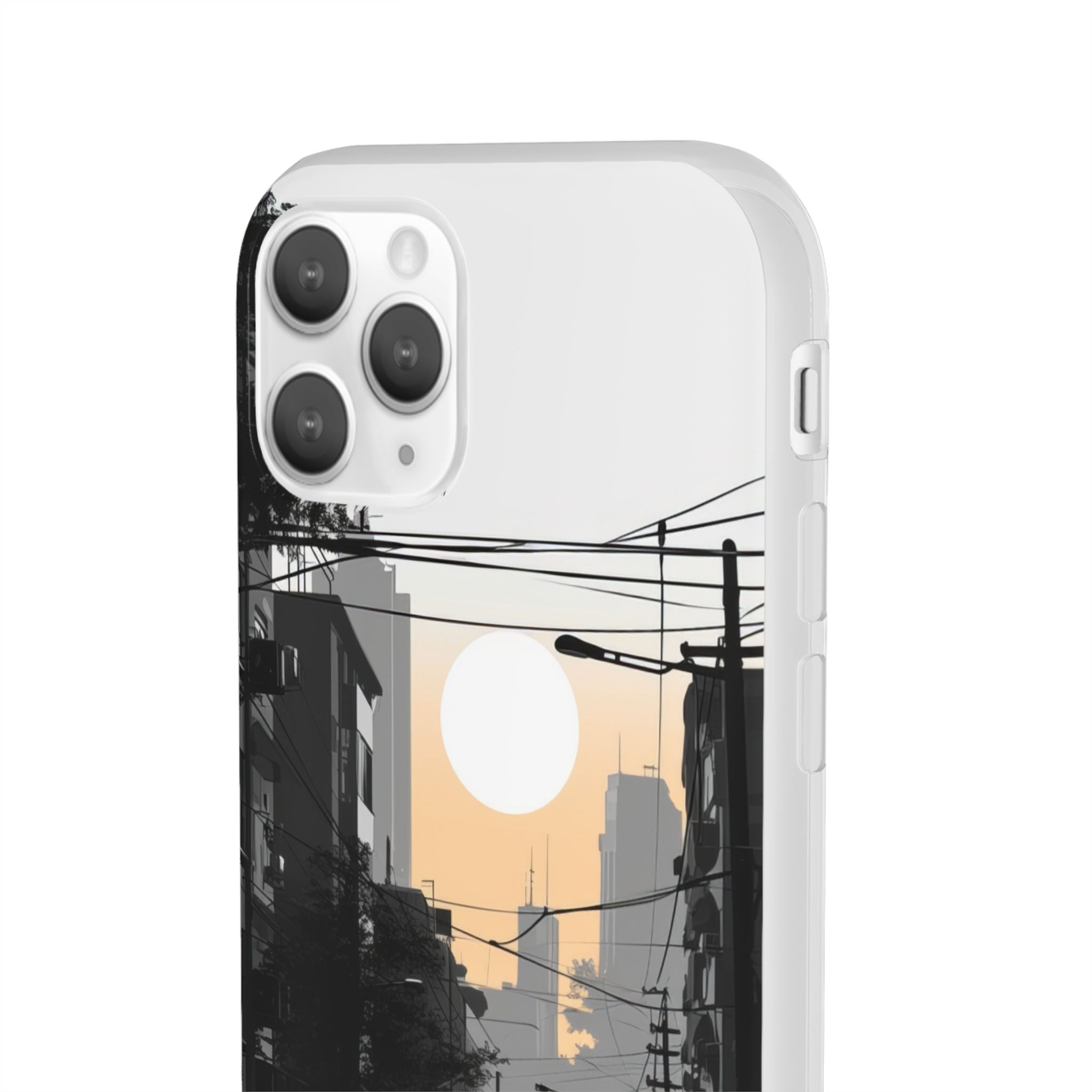 Urban Serenity Glow | Flexible Phone Case for iPhone