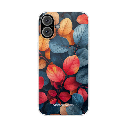 Vibrant Nature Leaves - Flexi iPhone 16 Phone Case