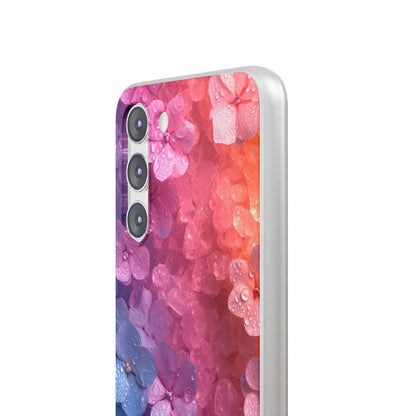 Floral Chill Blooms - Flexi Samsung S23 Phone Case