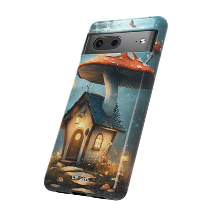 Mushroom House Glows - Google Pixel Case