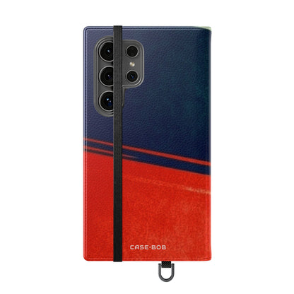 Navy Streak - Samsung S24 Ultra Case - Wallet