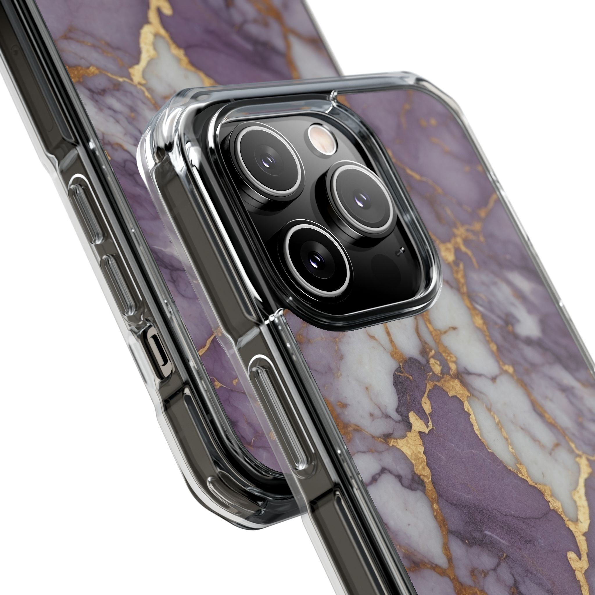 Lavender Veins Flow iPhone Case - Impact