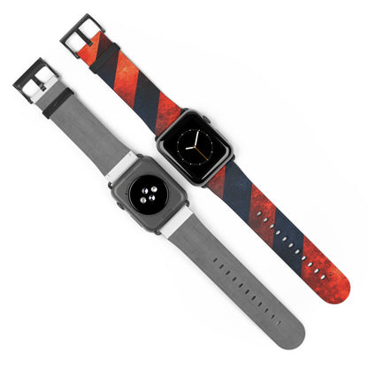 Diagonal Stripes Blaze - Watch Band
