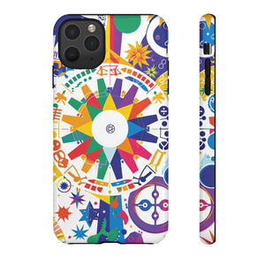 Celestial Horoscope Whirl - Protective Phone Case