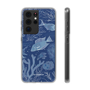 Abyssal Elegance | Flexible Phone Case for Samsung Galaxy