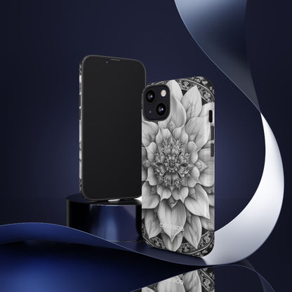 Cosmic Floral Mandala iPhone 13 - Tough