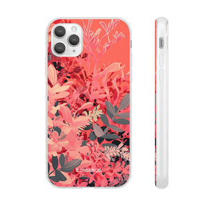 Living Coral Design | Handyhülle für iPhone (Flexible Hülle) 