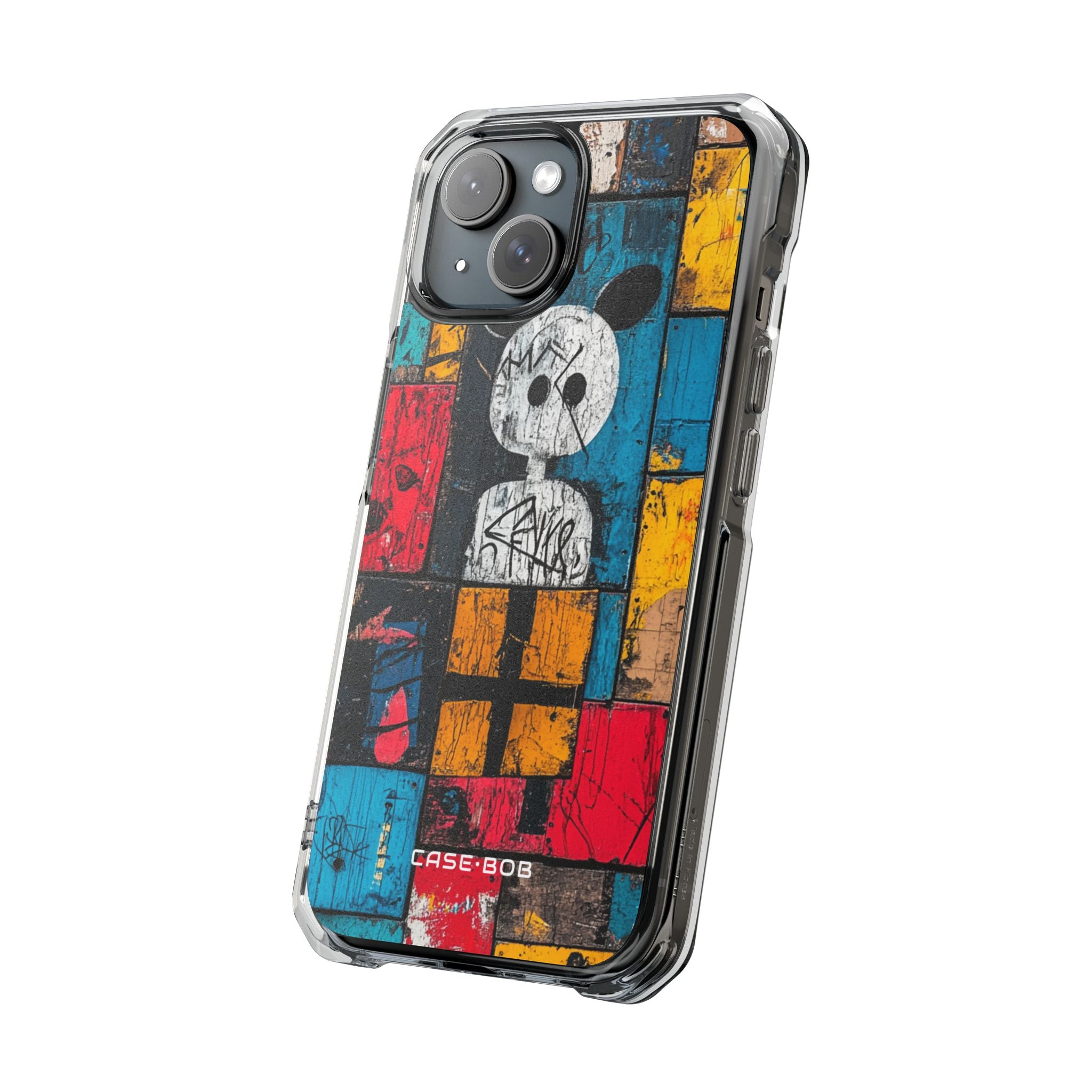 Panda Gridscape iPhone 15 Case - Impact