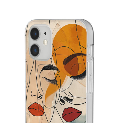 Serene Overlap | Flexible Phone Case for iPhone