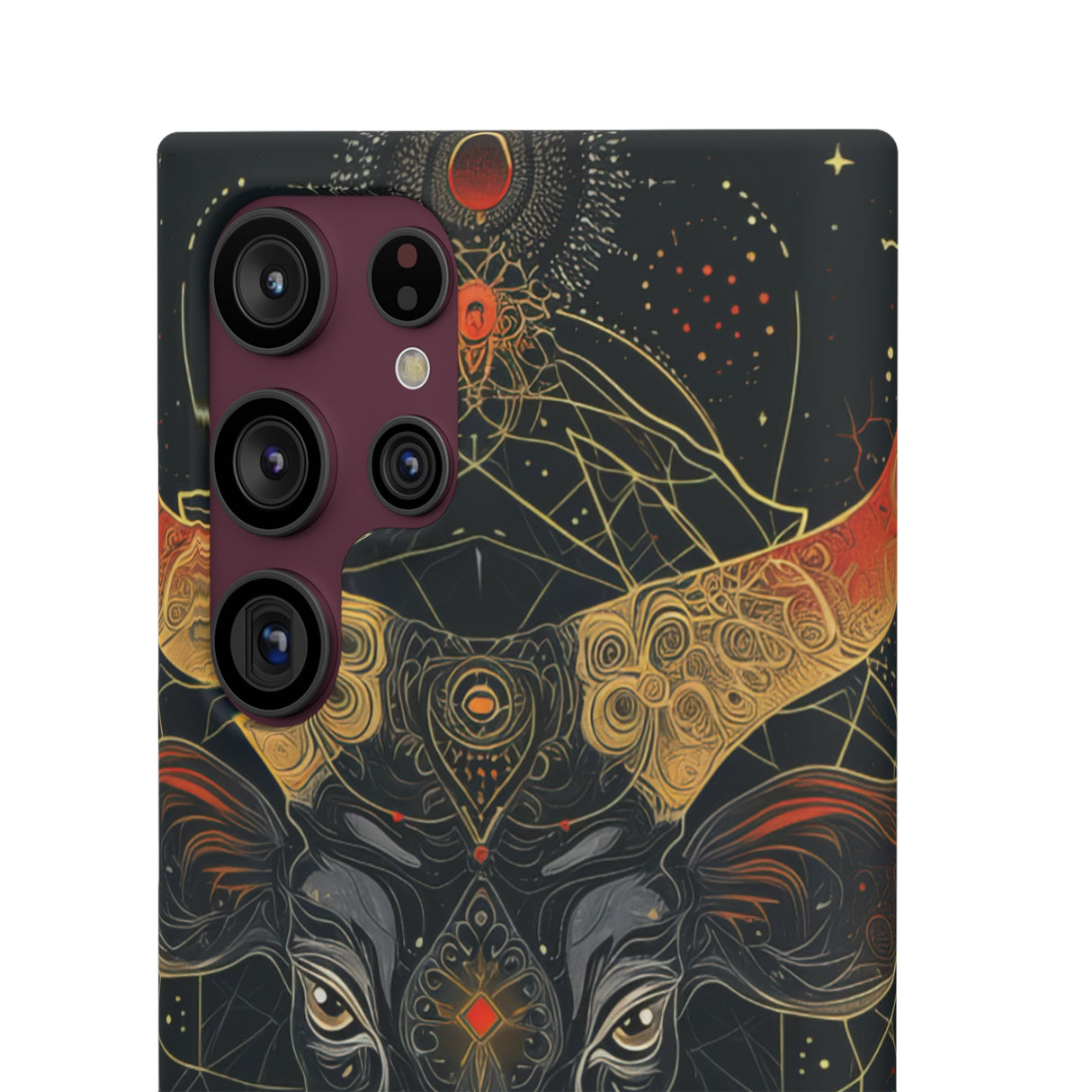 Celestial Taurus Mystique | Slim Phone Case for Samsung