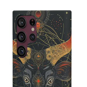 Celestial Taurus Mystique | Slim Phone Case for Samsung