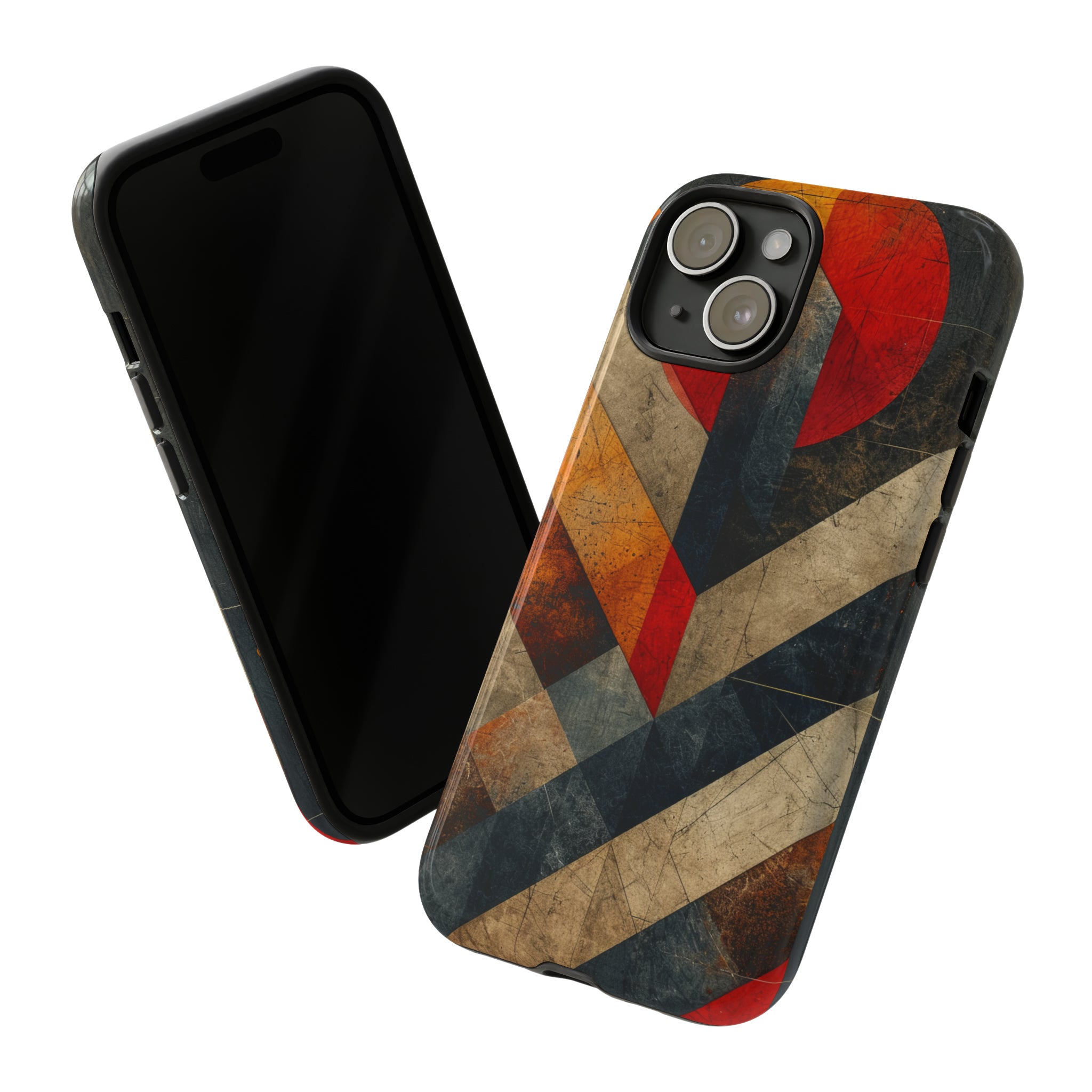 Art Deco Geometry Extravaganza - Protective Phone Case