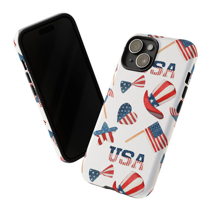 Fireworks Burst Bright - iPhone Case
