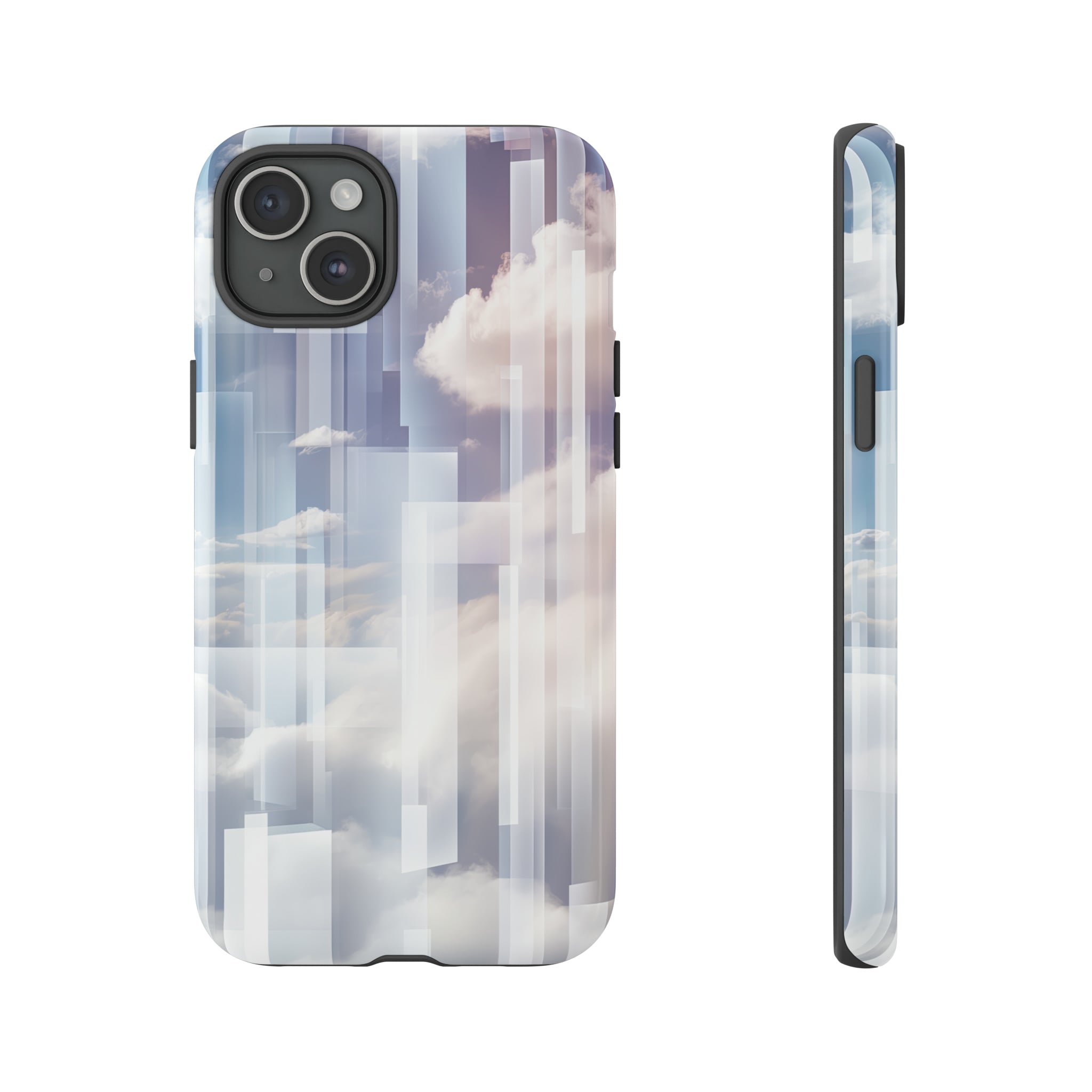 Cloudscape Gradient: Computing Elegance - Protective Phone Case