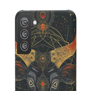 Celestial Taurus Mystique | Slim Phone Case for Samsung