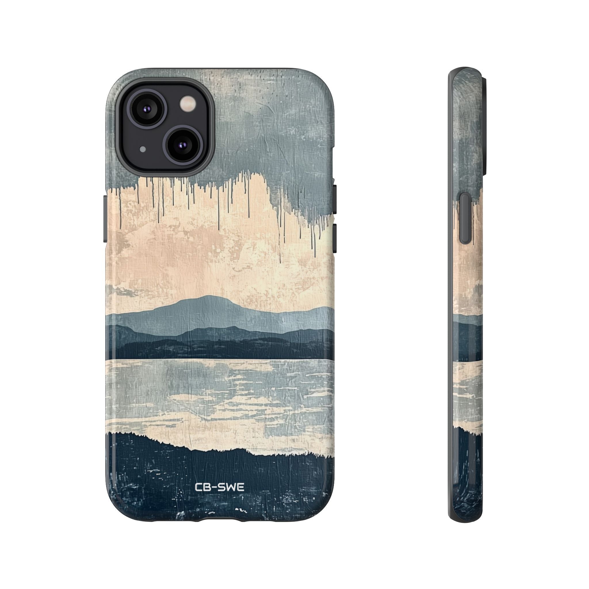 Water Mirrors Mountains - iPhone Case