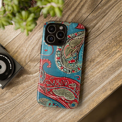 Vintage Paisley Elegance iPhone 16 - Tough Phone Case