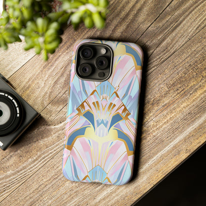 Art Deco Pastel Symmetry - Protective Phone Case