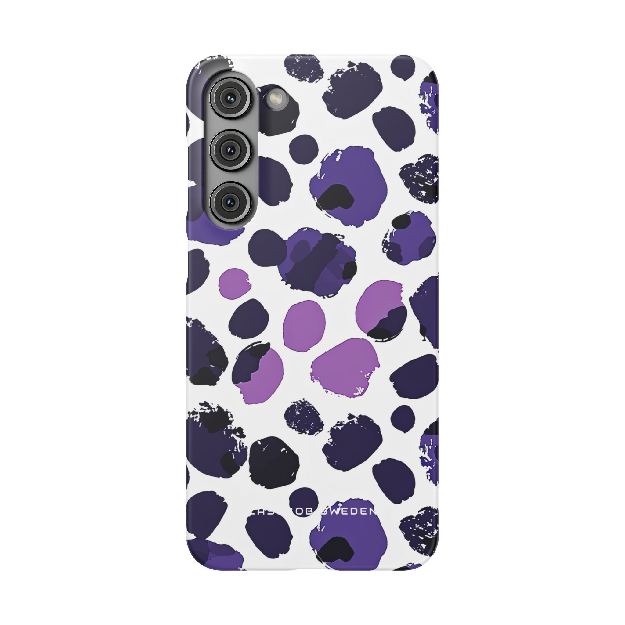 Purple Inkblots Samsung S23 - Slim Phone Case