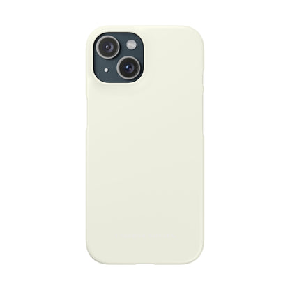 Ivory iPhone 15 - Slim Phone Case