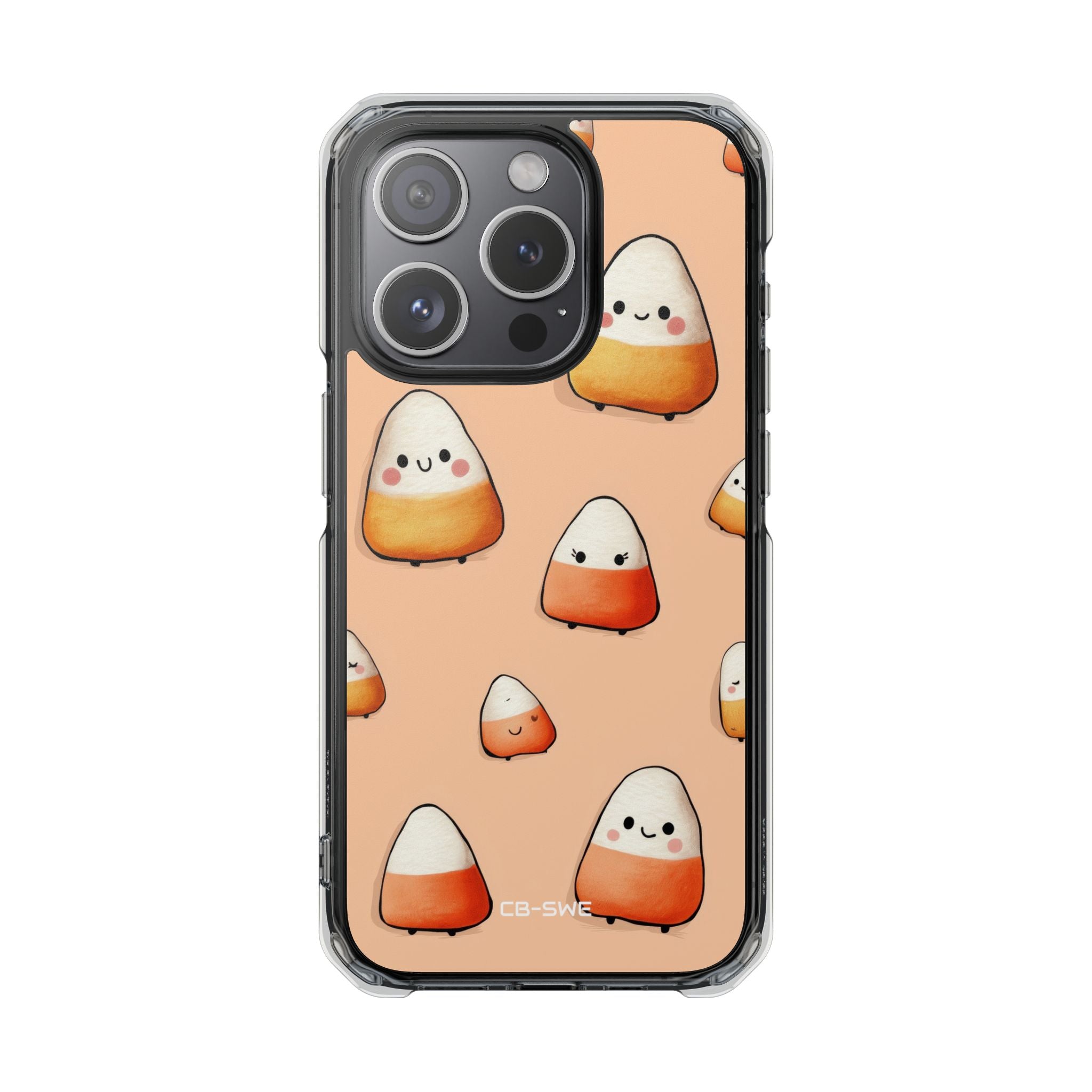 Candy Corn Smiles iPhone Case - Impact