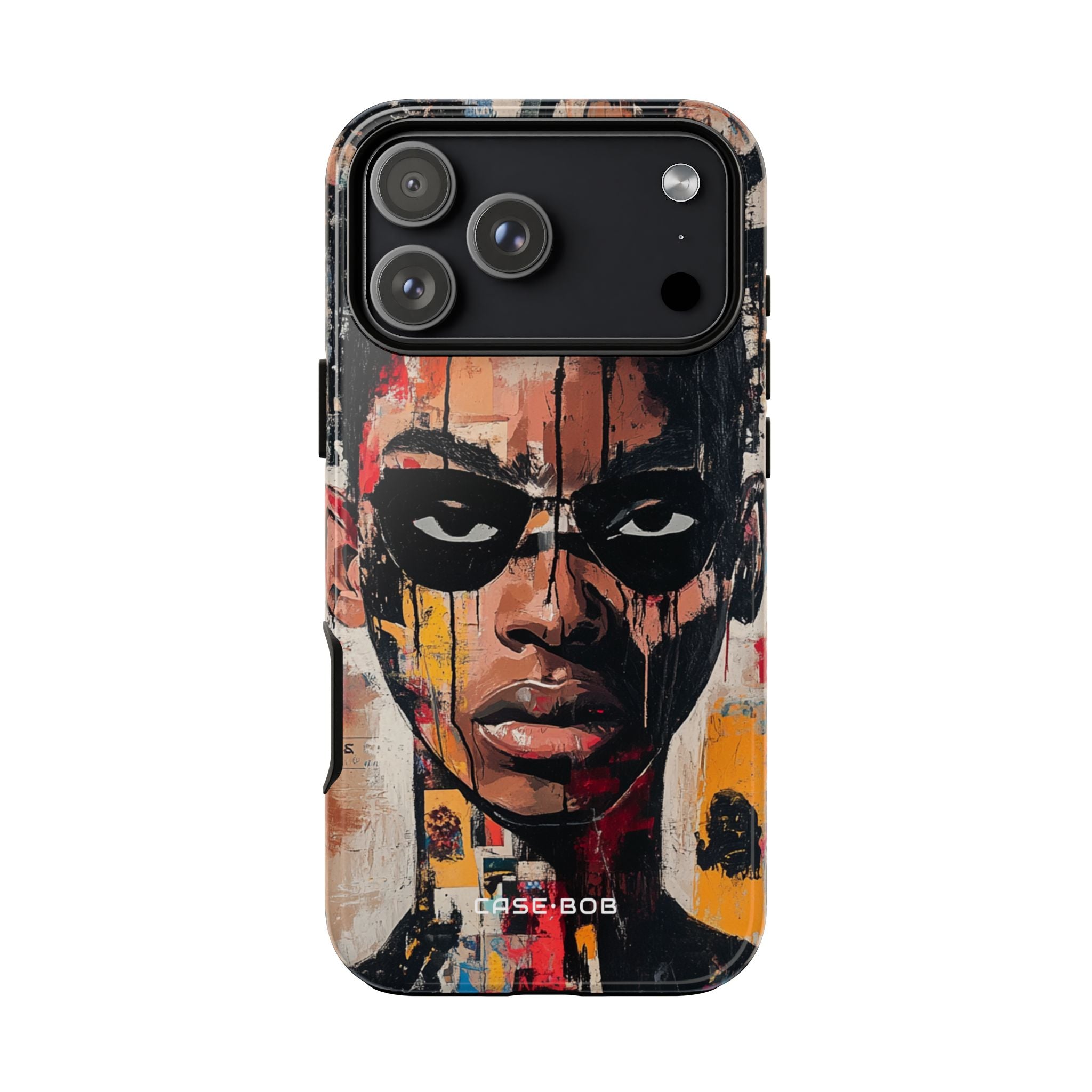Masked Portrait Drips iPhone 17 Pro Max Case - Tough