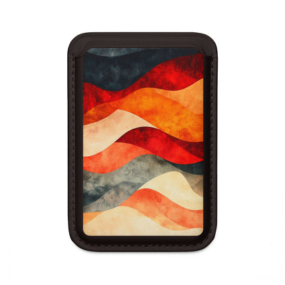 Crimson Ripples lompakko – MagSafe-valmis